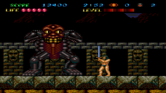 Legendary Axe II Screenshot 5 (PC Engine (EU Version)/TurboGrafix-16 (US Version))