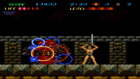 Legendary Axe II Screenshot 6 (PC Engine (EU Version)/TurboGrafix-16 (US Version))