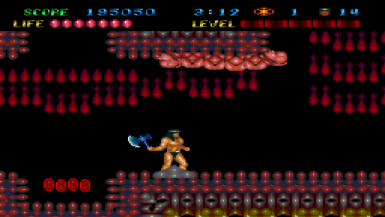 Legendary Axe II Screenshot 21 (PC Engine (EU Version)/TurboGrafix-16 (US Version))