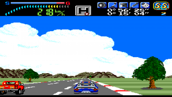 Victory Run Screenshot 8 (PC Engine (EU Version)/TurboGrafix-16 (US Version))