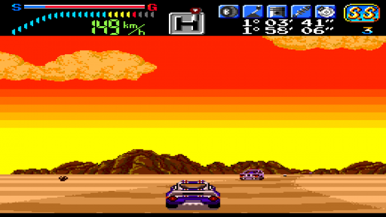 Victory Run Screenshot 9 (PC Engine (EU Version)/TurboGrafix-16 (US Version))