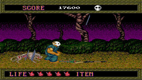 Splatterhouse Screenshot 5 (PC Engine (EU Version)/TurboGrafix-16 (US Version))