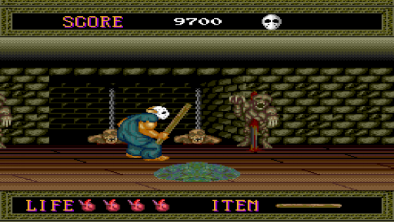 Splatterhouse Screenshot 7 (PC Engine (EU Version)/TurboGrafix-16 (US Version))