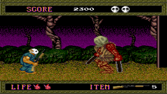 Splatterhouse Screenshot 10 (PC Engine (EU Version)/TurboGrafix-16 (US Version))