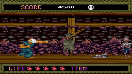 Splatterhouse Screenshot 24 (PC Engine (EU Version)/TurboGrafix-16 (US Version))