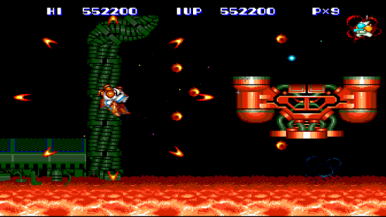 Sidearms Screenshot 12 (PC Engine (EU Version)/TurboGrafix-16 (US Version))