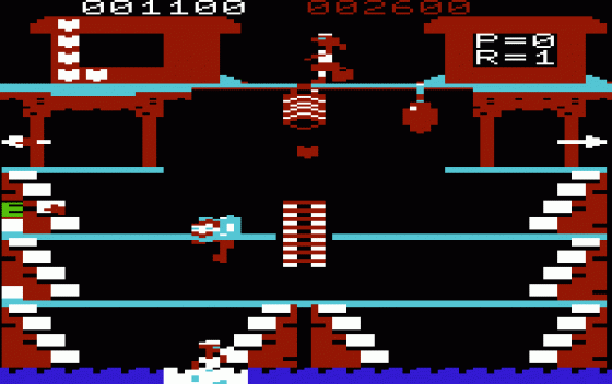 Popeye Screenshot 11 (Commodore Vic 20)