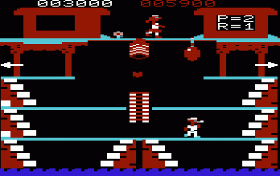 Popeye Screenshot 15 (Commodore Vic 20)