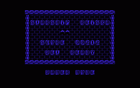 Super Starship Space Attack Screenshot 15 (Commodore Vic 20)