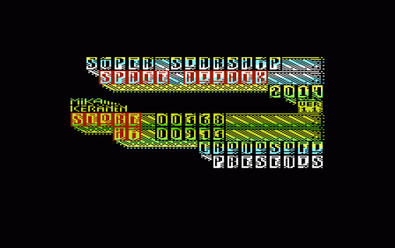 Super Starship Space Attack Screenshot 42 (Commodore Vic 20)