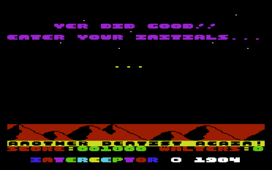 Wunda Walter Screenshot 11 (Commodore Vic 20)