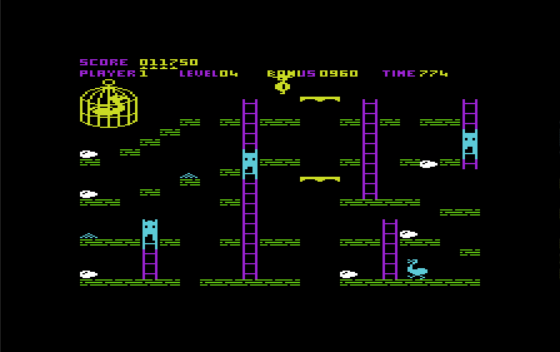 Chuckie Egg Screenshot 6 (Commodore Vic 20)