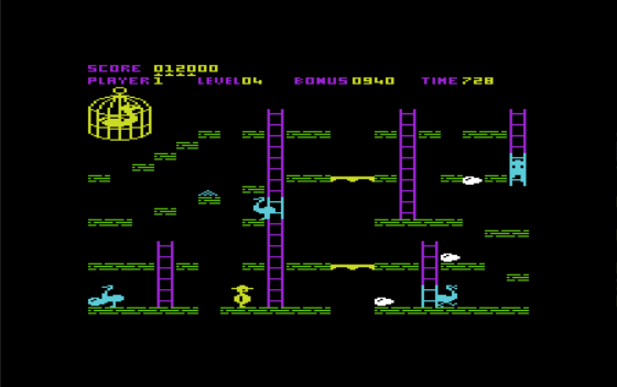 Chuckie Egg Screenshot 7 (Commodore Vic 20)