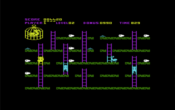 Chuckie Egg Screenshot 9 (Commodore Vic 20)