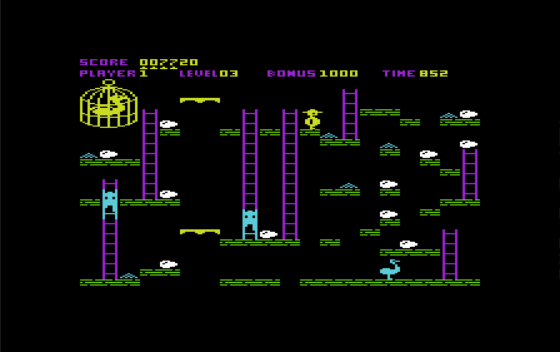 Chuckie Egg Screenshot 16 (Commodore Vic 20)