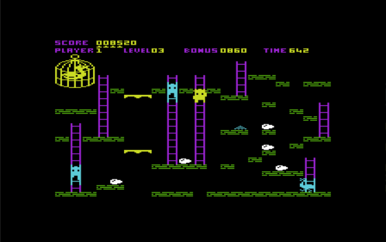 Chuckie Egg Screenshot 18 (Commodore Vic 20)