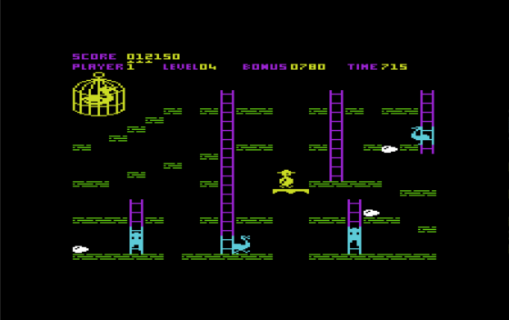 Chuckie Egg Screenshot 22 (Commodore Vic 20)