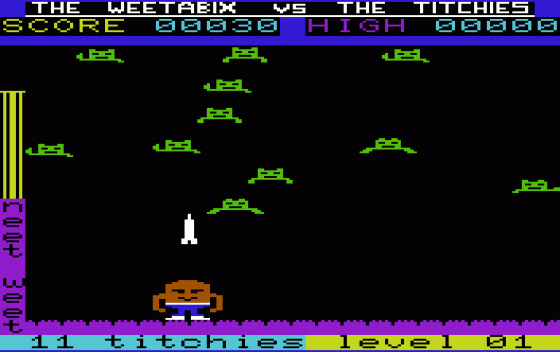 Weetabix Versus The Titchies Screenshot 6 (Commodore Vic 20)