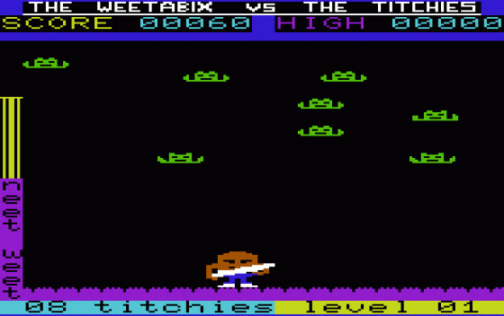 Weetabix Versus The Titchies Screenshot 9 (Commodore Vic 20)