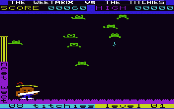 Weetabix Versus The Titchies Screenshot 10 (Commodore Vic 20)