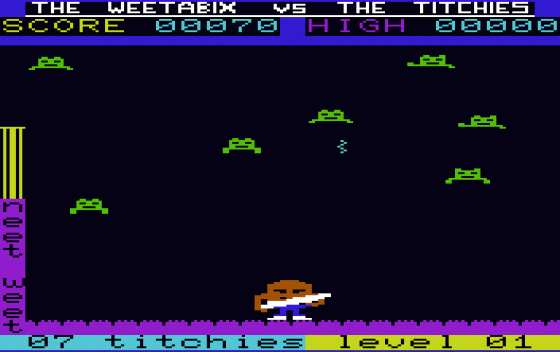 Weetabix Versus The Titchies Screenshot 15 (Commodore Vic 20)