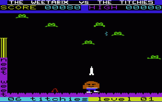 Weetabix Versus The Titchies Screenshot 19 (Commodore Vic 20)