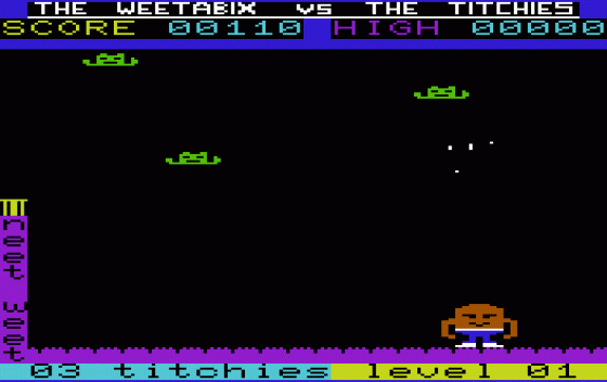 Weetabix Versus The Titchies Screenshot 20 (Commodore Vic 20)