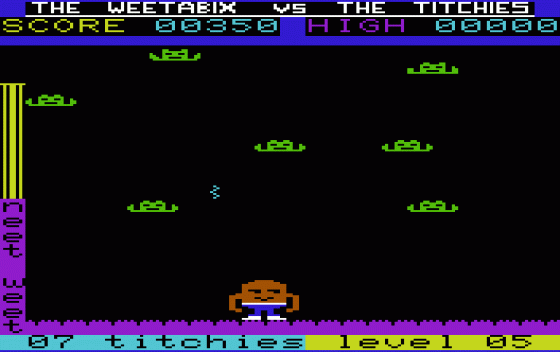 Weetabix Versus The Titchies Screenshot 24 (Commodore Vic 20)