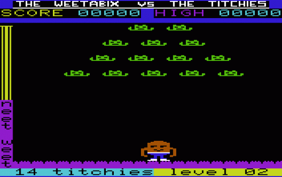 Weetabix Versus The Titchies Screenshot 25 (Commodore Vic 20)