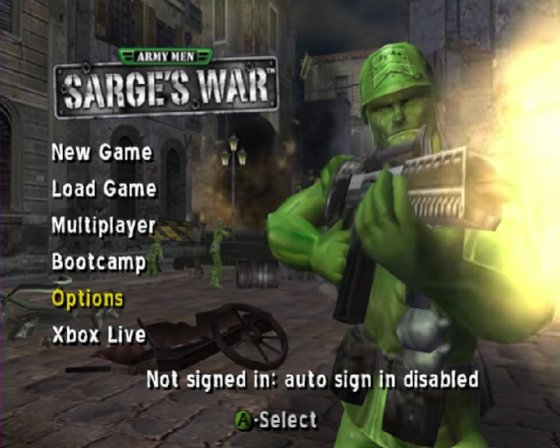 Army Men: Sarge's War Screenshot 40 (Xbox (EU Version))