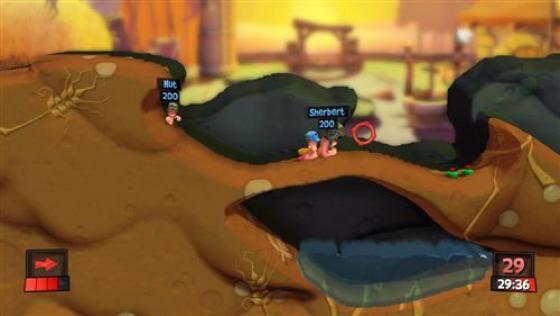 Worms Revolution Screenshot 1 (Xbox 360 (US Version))