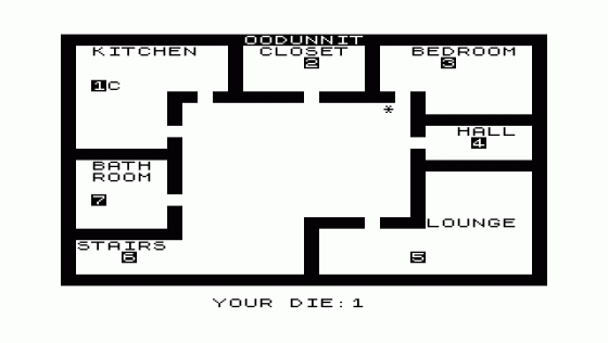 Oodunnit Screenshot 13 (Sinclair ZX81)
