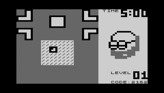 Noir Shapes Screenshot 1 (Sinclair ZX81)