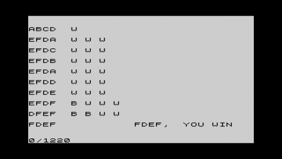 Cassette 1 Screenshot 7 (Sinclair ZX81)