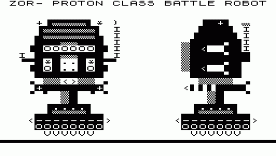 Subspace Striker Screenshot 1 (Sinclair ZX81)