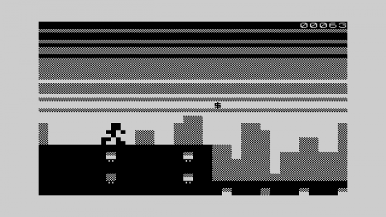 Rush Screenshot 1 (Sinclair ZX81)