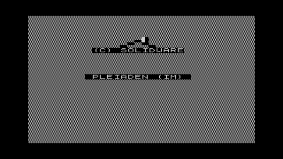 Pleiads Screenshot 1 (Sinclair ZX81)