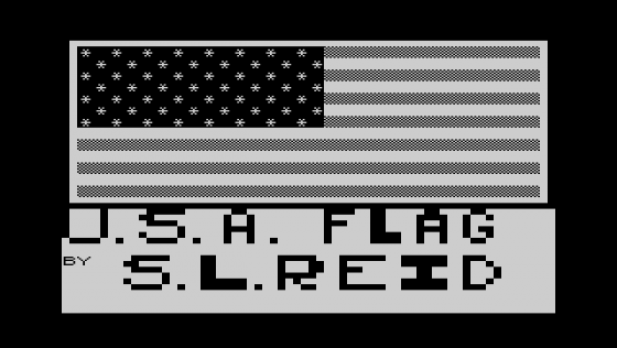 USA Flag Screenshot