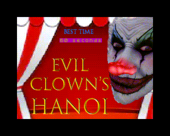 Evil Clown's Circus Games - Hanoi Screenshot