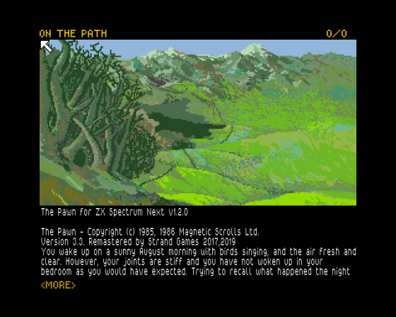 The Pawn Screenshot 1 (ZX Next)