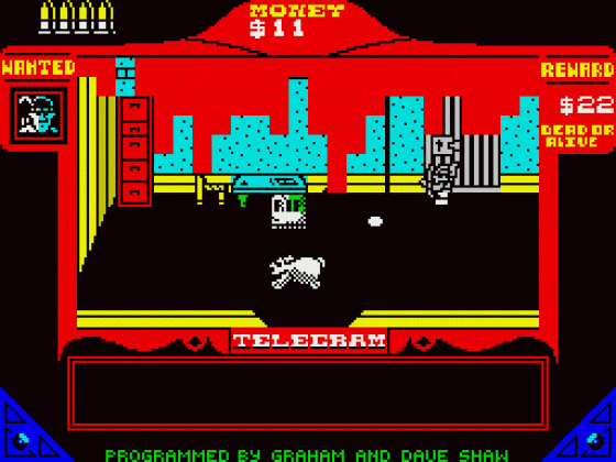 Gunfighter Screenshot 7 (ZX Vega)