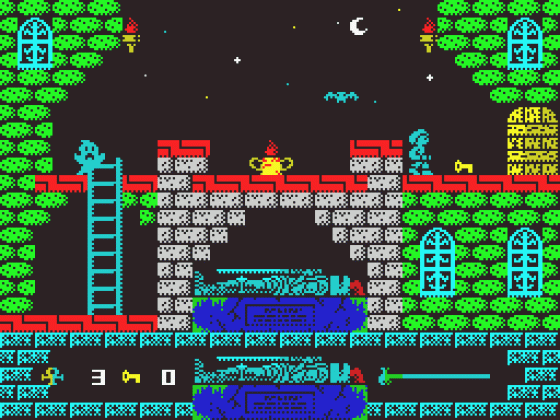 Spooky Castle Screenshot 5 (ZX Vega)