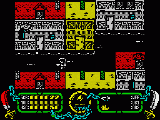 The Last Vampire Screenshot 6 (ZX Vega)