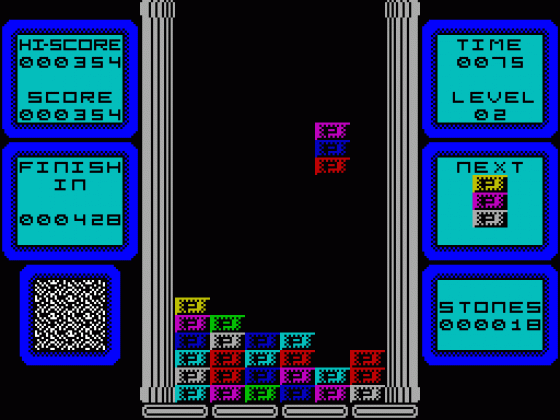 Columns Screenshot 1 (ZX Vega)
