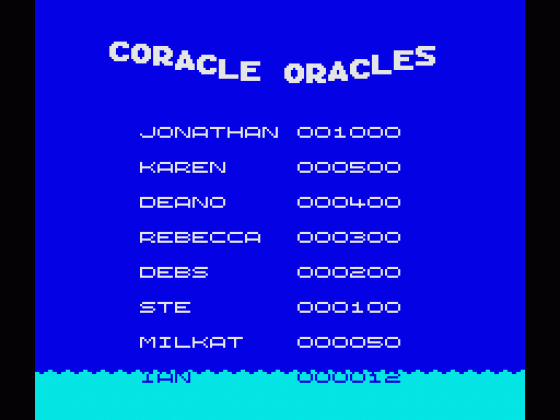 Coracle Screenshot 9 (ZX Vega)