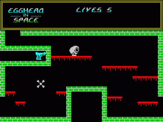 Egghead In Space Screenshot 8 (ZX Vega)