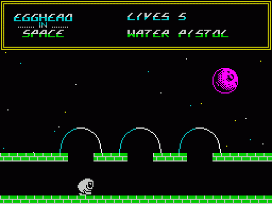 Egghead In Space Screenshot 9 (ZX Vega)