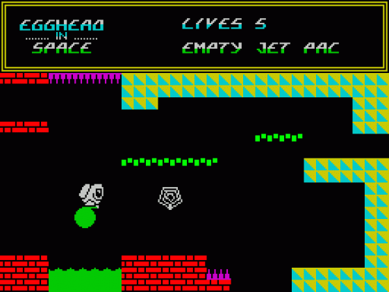 Egghead In Space Screenshot 15 (ZX Vega)