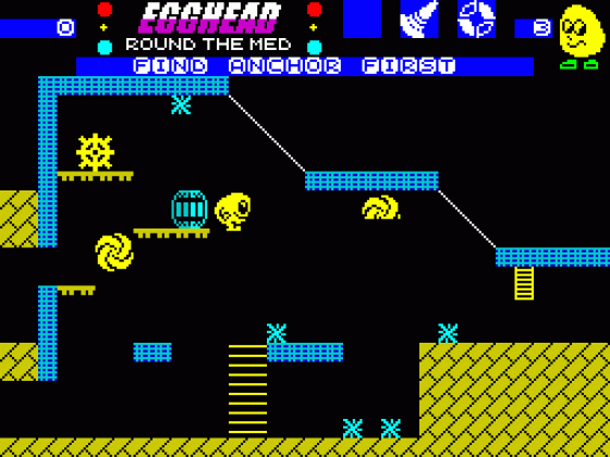 Egghead Round The Med Screenshot 8 (ZX Vega)