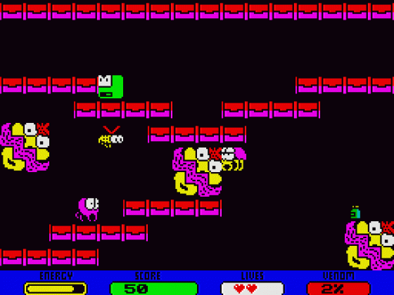 Willy The Wasp Screenshot 12 (ZX Vega)